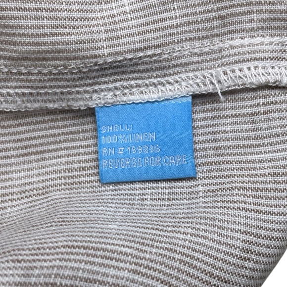 J McLaughlin Fallon Tunic Top Small Linen Popover Relaxed Breathable Minimalist - Picture 7 of 9